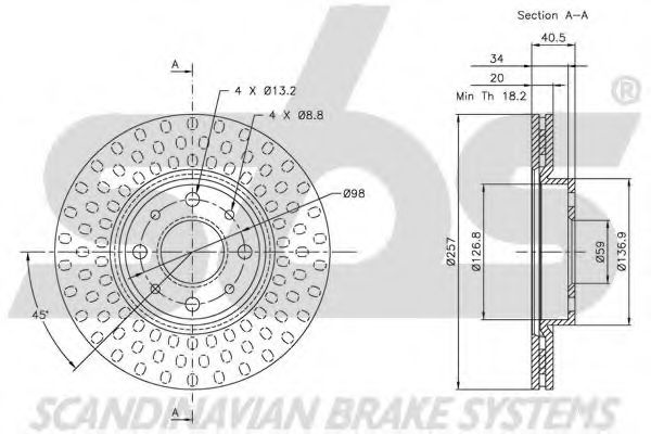 Disc frana 3