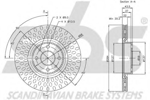 Disc frana 3
