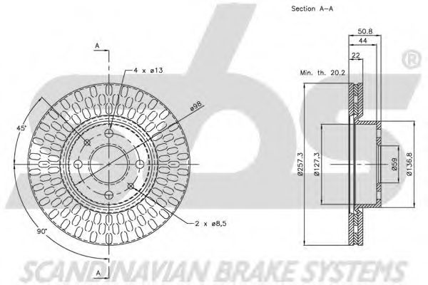 Disc frana 2