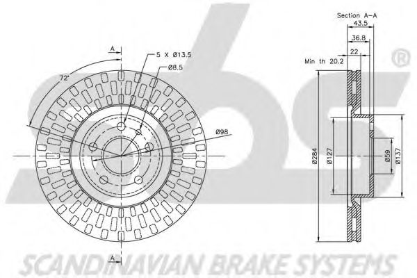 Disc frana 3