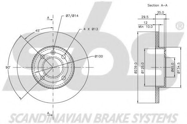Disc frana 3
