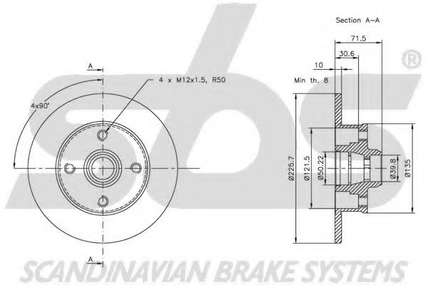 Disc frana 3