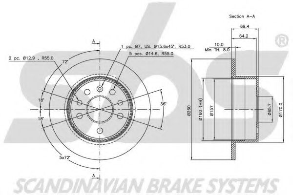 Disc frana 3
