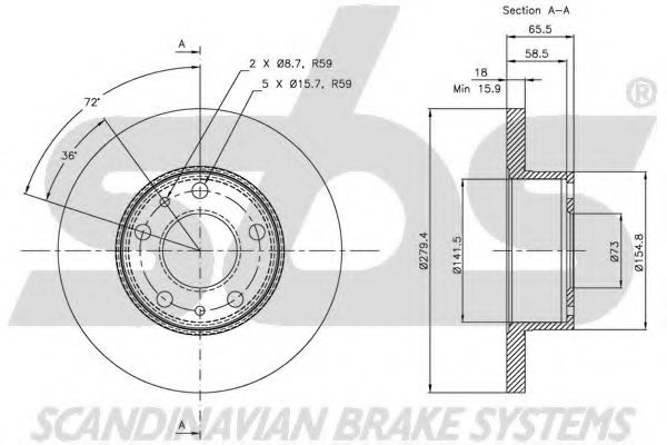 Disc frana 3