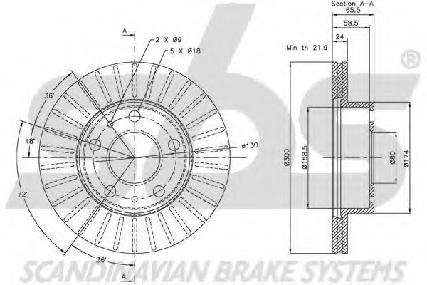 Disc frana 3