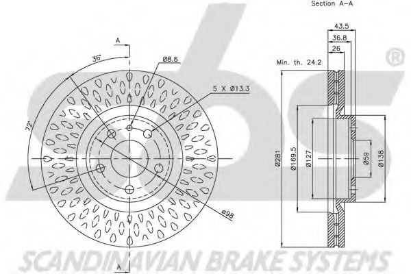 Disc frana 2
