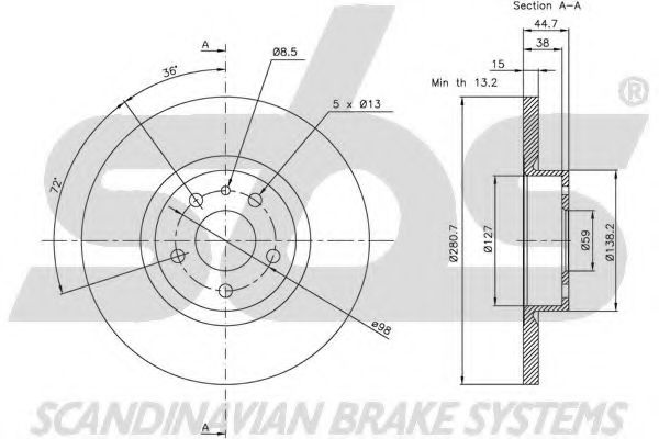 Disc frana 2
