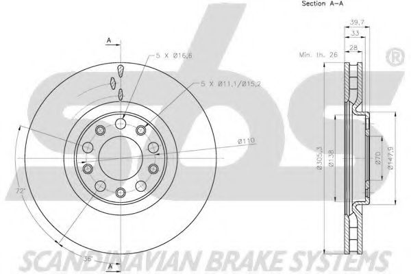 Disc frana 2