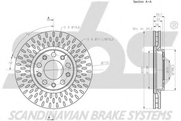 Disc frana 3