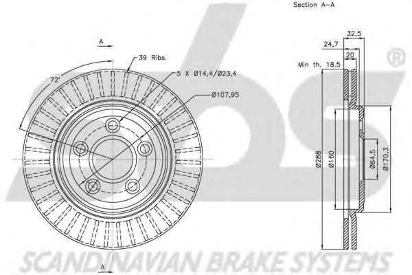 Disc frana 2