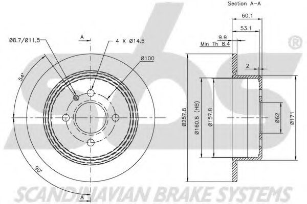 Disc frana 3