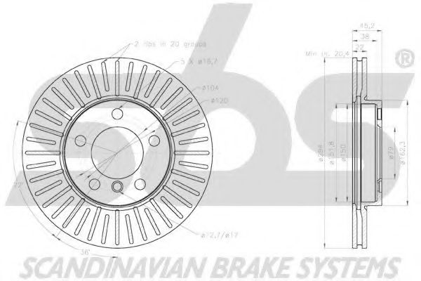 Disc frana 3