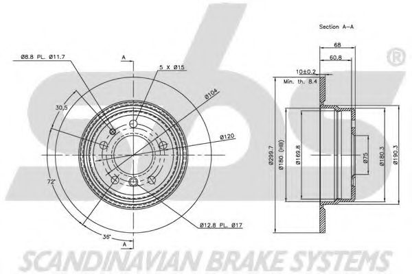 Disc frana 2