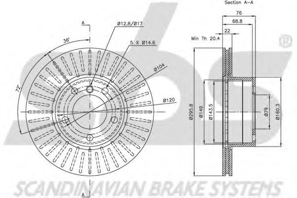 Disc frana 3