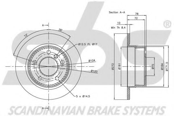 Disc frana 3