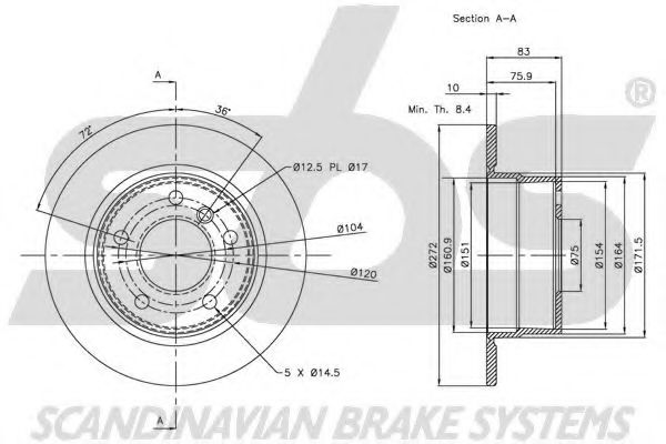 Disc frana 2