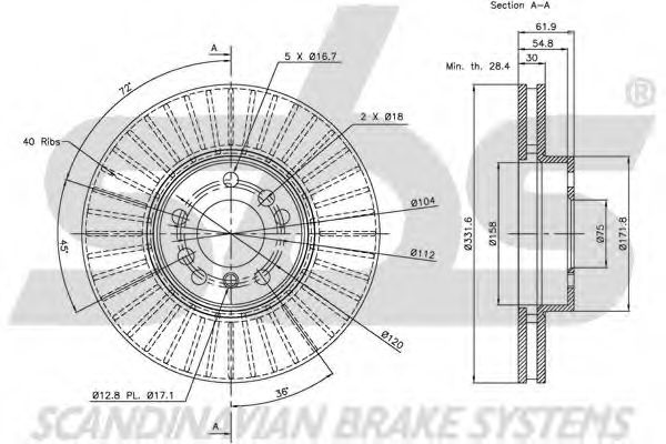 Disc frana 3