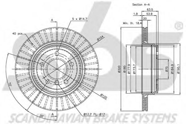 Disc frana 3