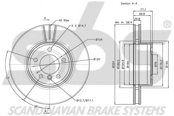 Disc frana 3