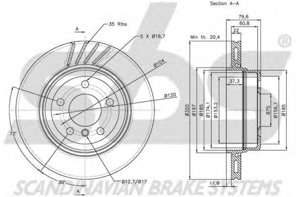 Disc frana 3