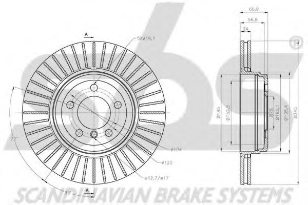 Disc frana 3