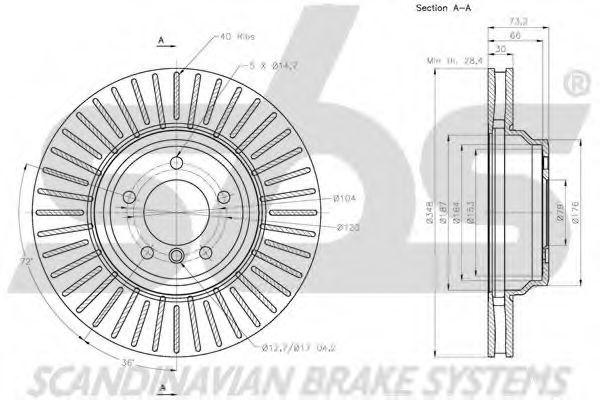 Disc frana 3