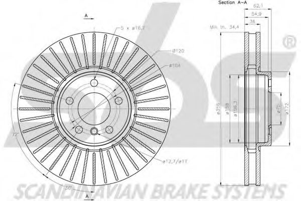Disc frana 3