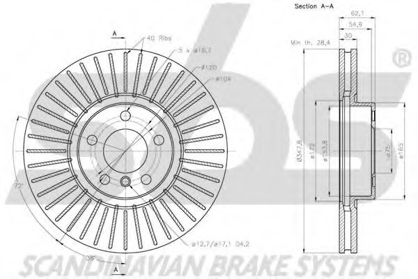 Disc frana 3