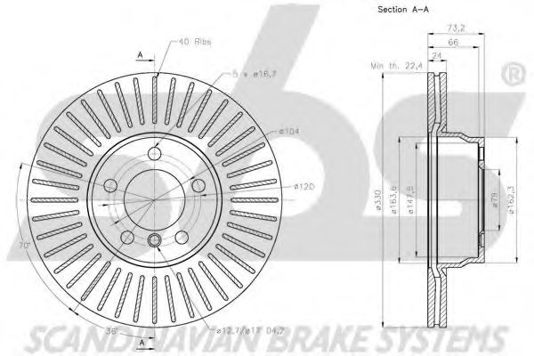 Disc frana 3