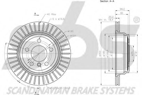 Disc frana 3