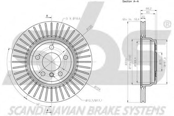Disc frana 3