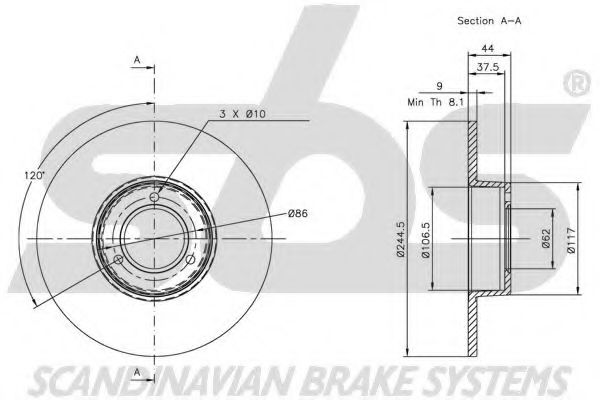 Disc frana 2
