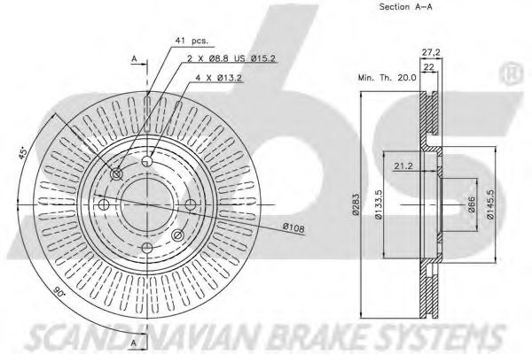 Disc frana 3