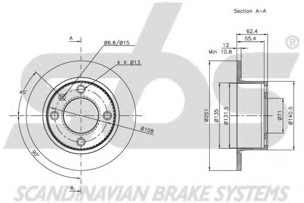 Disc frana 2
