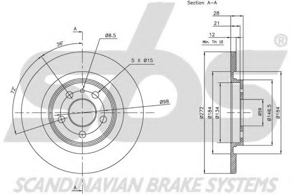 Disc frana 3