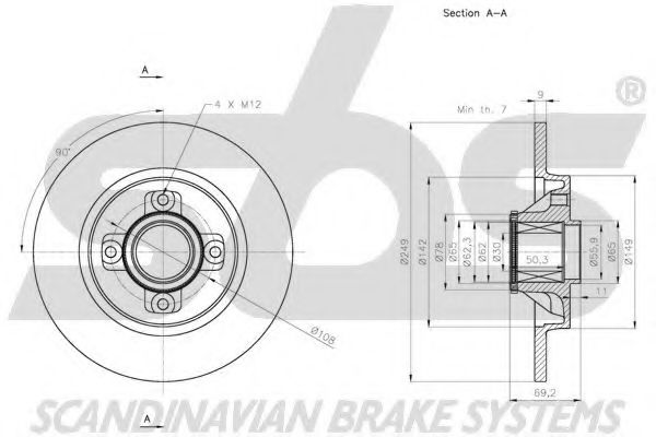 Disc frana 3