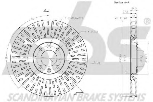 Disc frana 3