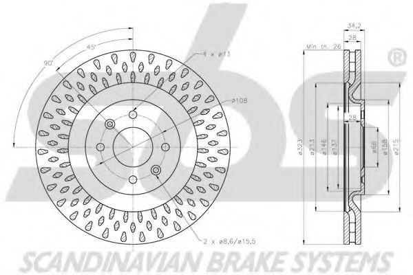 Disc frana 3