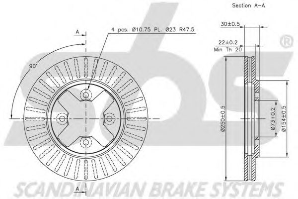 Disc frana 2