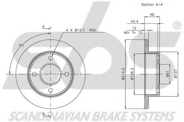 Disc frana 2