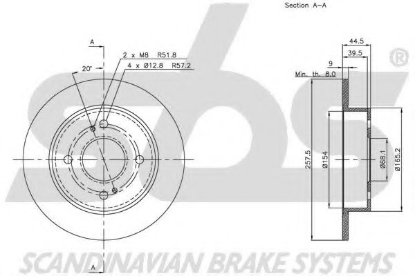 Disc frana 2