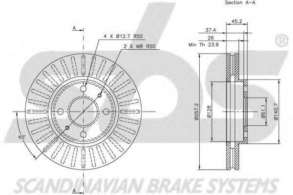 Disc frana 2