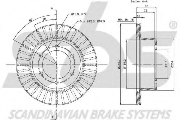 Disc frana 2