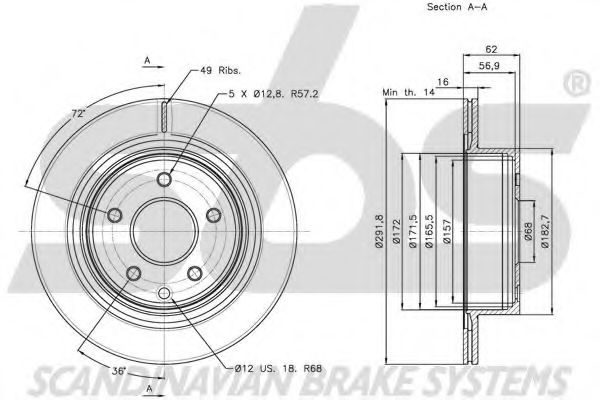 Disc frana 3