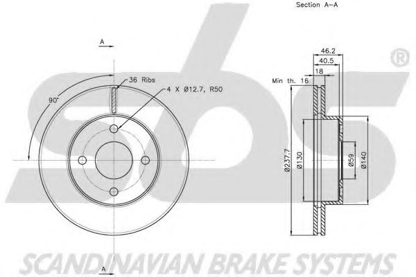 Disc frana 2