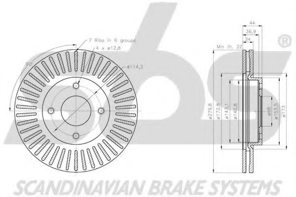 Disc frana 3