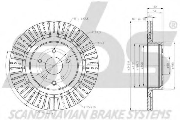 Disc frana 3