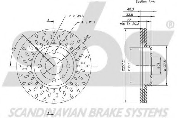 Disc frana 3