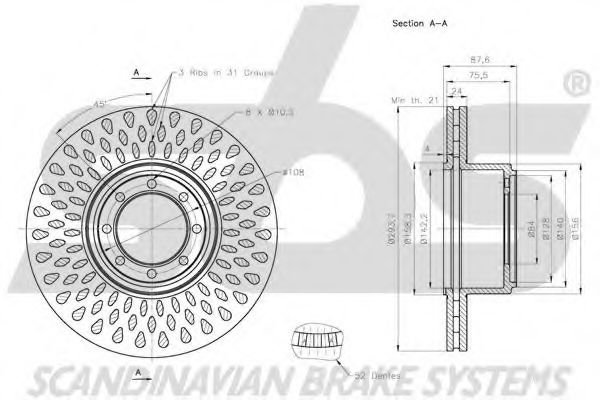 Disc frana 2