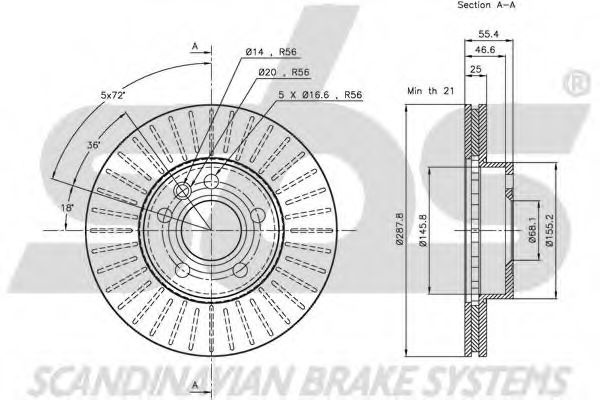 Disc frana 3